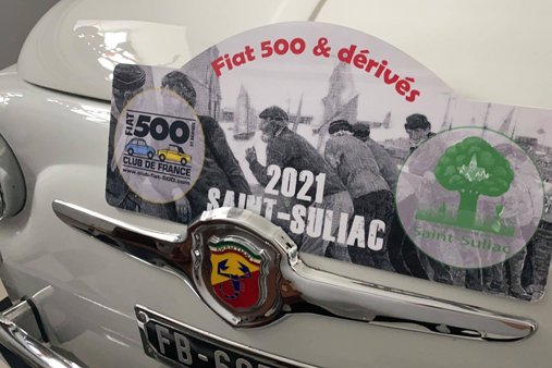 <strong>Saint-Suliac 2021 dès le 9 juillet !</strong><small>© FIAT 500 et dérivés CLUB DE FRANCE</small>