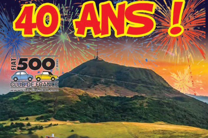 Affiche 40ans © FIAT 500 et dérivés CLUB DE FRANCE <strong>Affiche 40ans</strong><small>© FIAT 500 et dérivés CLUB DE FRANCE</small>