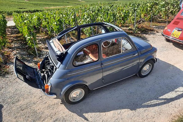 Champagne © FIAT 500 et dérivés CLUB DE FRANCE <strong>Champagne</strong><small>© FIAT 500 et dérivés CLUB DE FRANCE</small>