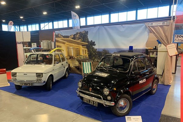 Salon Reims 2023 © FIAT 500 et dérivés CLUB DE FRANCE <strong>Salon Reims 2023</strong><small>© FIAT 500 et dérivés CLUB DE FRANCE</small>