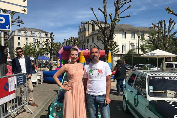 Bagnères de Bigorre © FIAT 500 et dérivés CLUB DE FRANCE <strong>Bagnères de Bigorre</strong><small>© FIAT 500 et dérivés CLUB DE FRANCE</small>