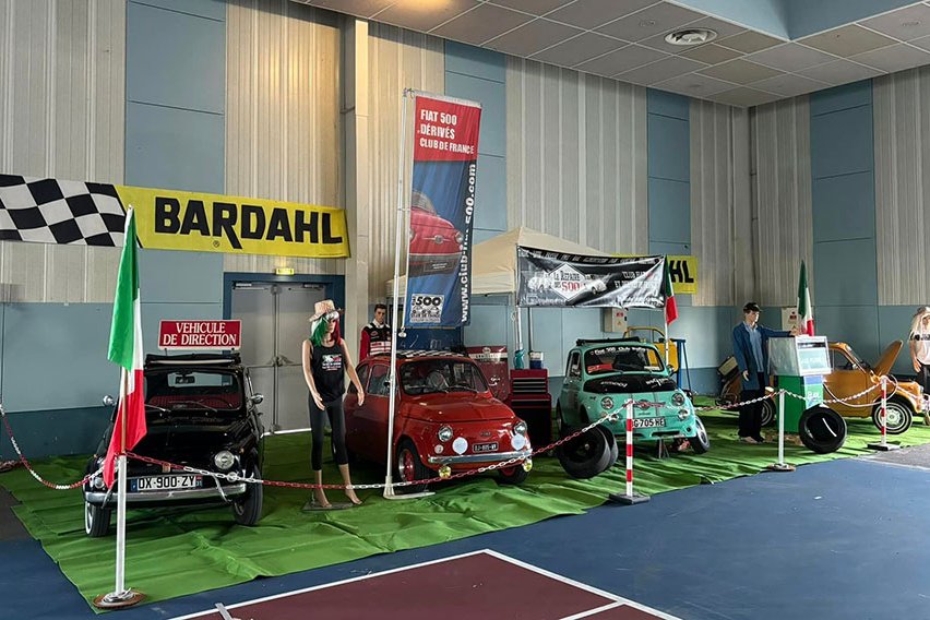 <strong>Tarbes</strong><small>© FIAT 500 et dérivés CLUB DE FRANCE</small>